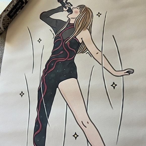 Taylor Swift Art Print Reputation Eras Tour Poster Rep Snake Outfit Costume - Picture 2 of 5